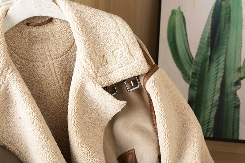 Thick Suede Wool Jacket - Finn - Image 2