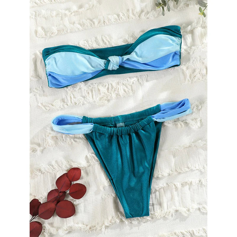 Colored Layers Bikini - Anne