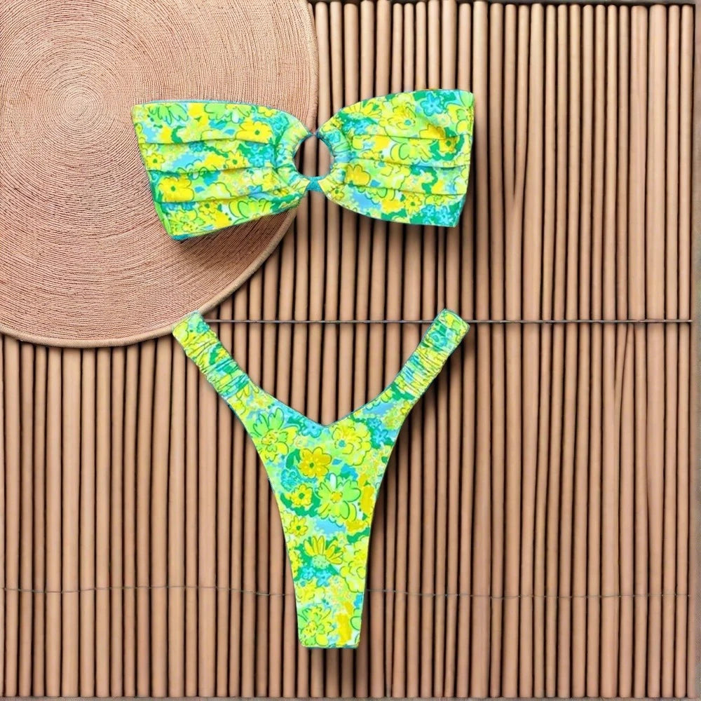 Print Brazilian Bikini - Lena - Image 2