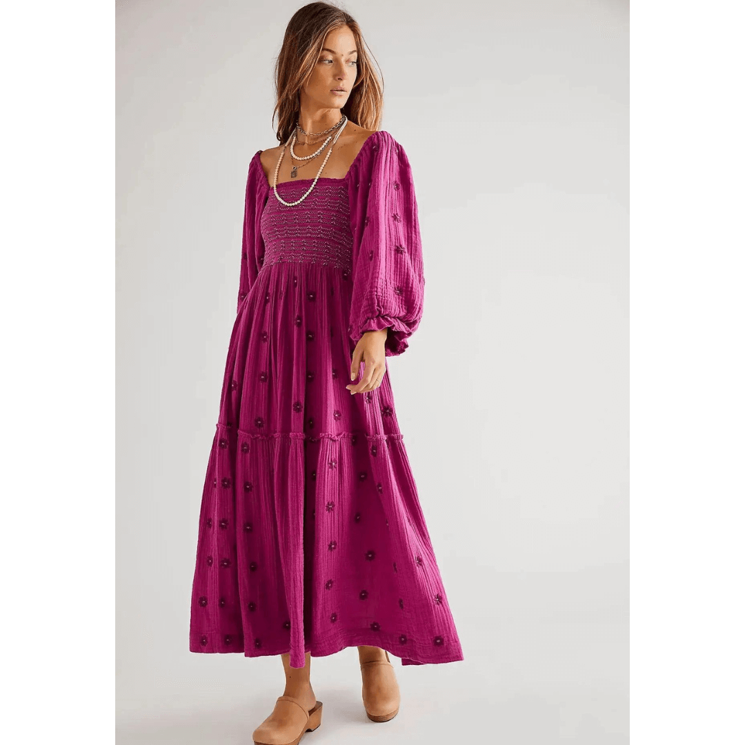 Beach Style A Line Dress - Hanna - Image 14