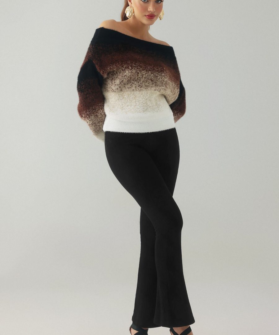 Gradient Knitted Sweater - Darcy