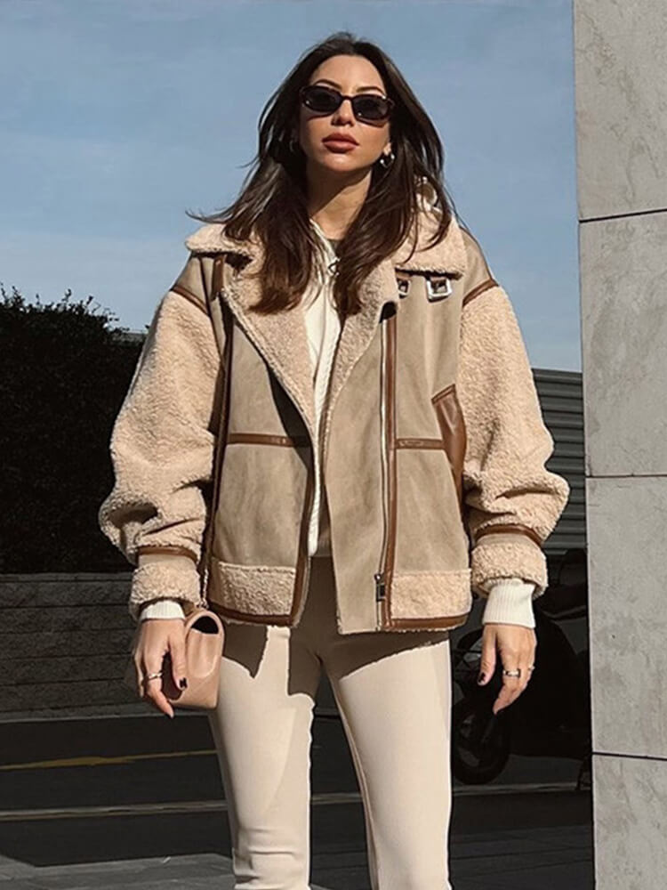 Thick Suede Wool Jacket - Finn - Image 5