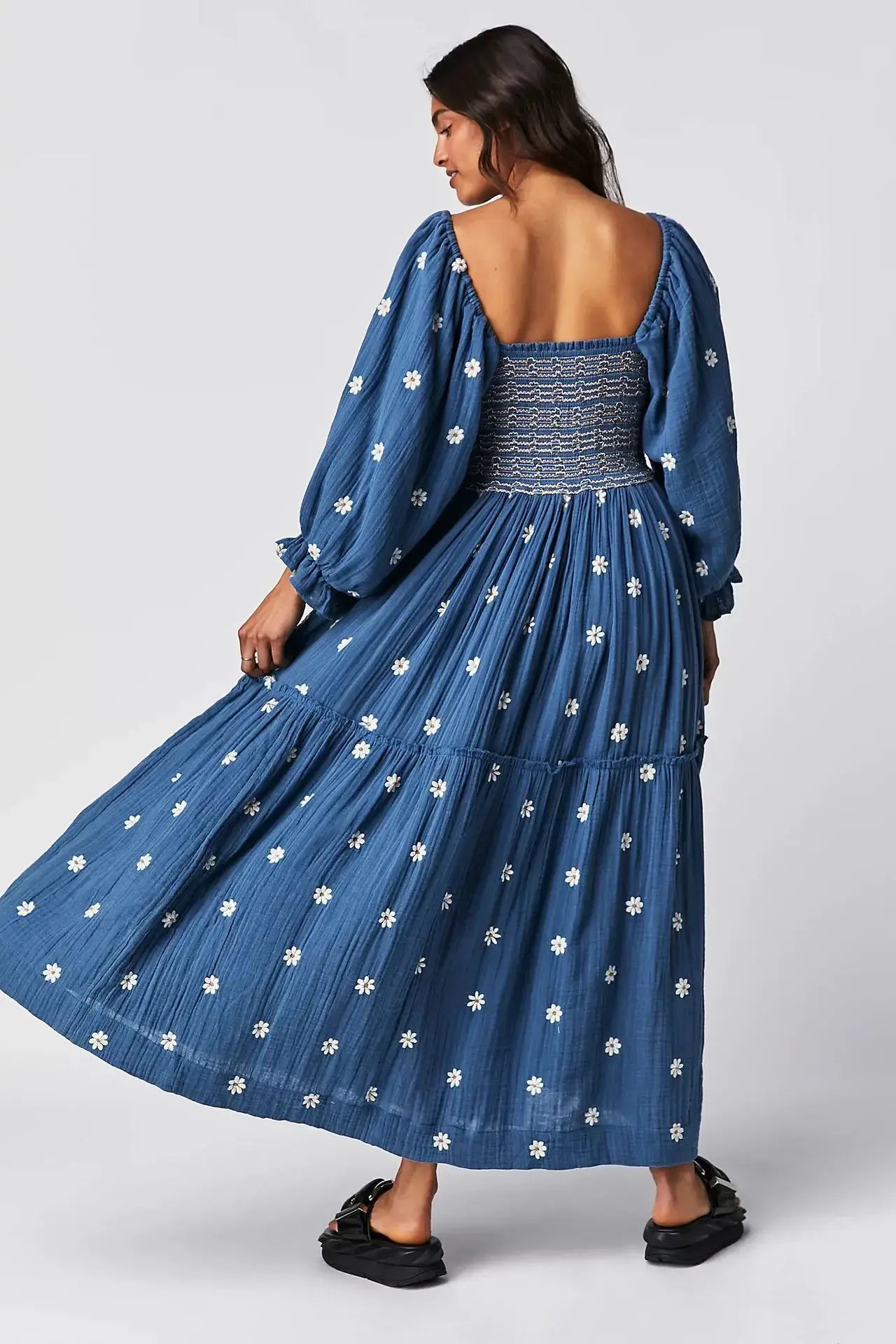 Beach Style A Line Dress - Hanna - Image 12