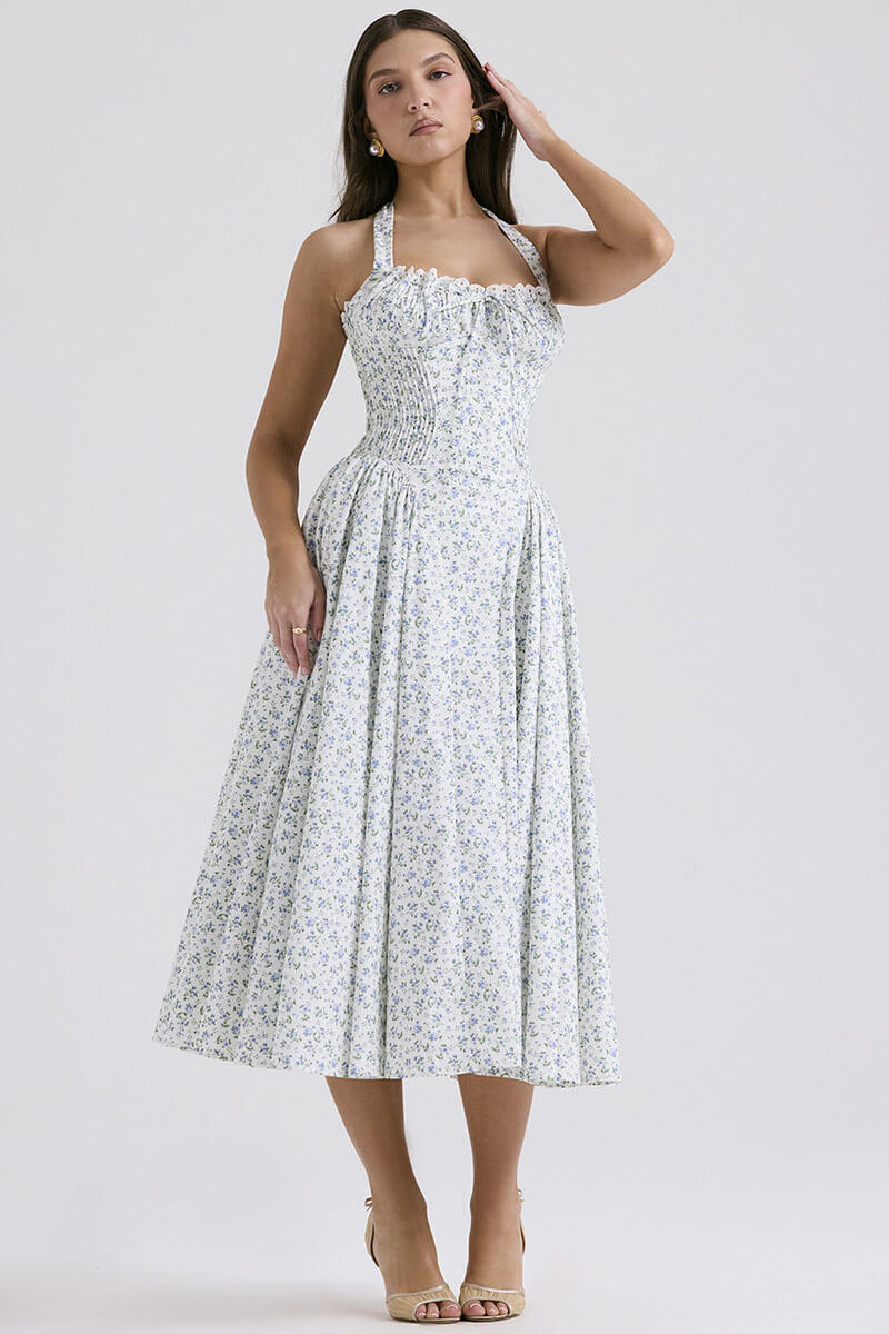 A Line Pleated Dress - Lily - Image 16