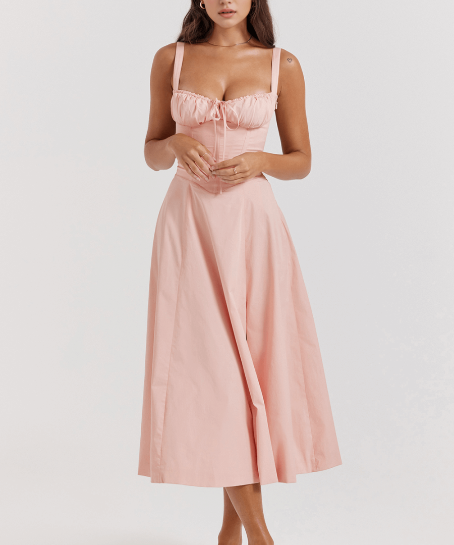 Summer Slit Dress - Jade