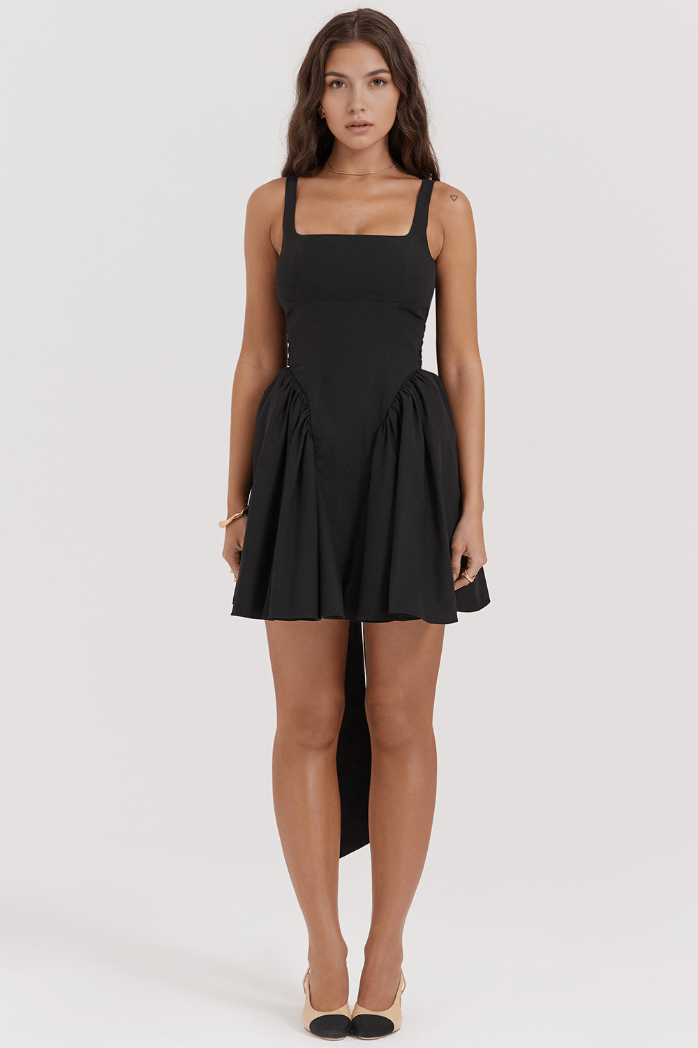 Mini Backless A Line Dress - Champel - Image 10