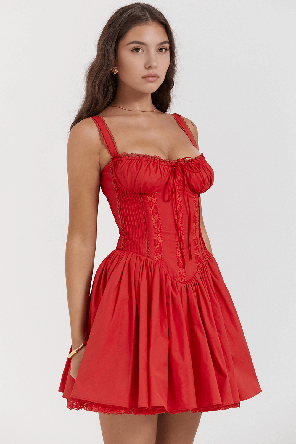 Spaghetti Strap A Line Dress - Molly - Image 10