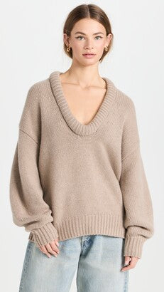 Loose O Neck Knit Sweater - Linda - Image 6
