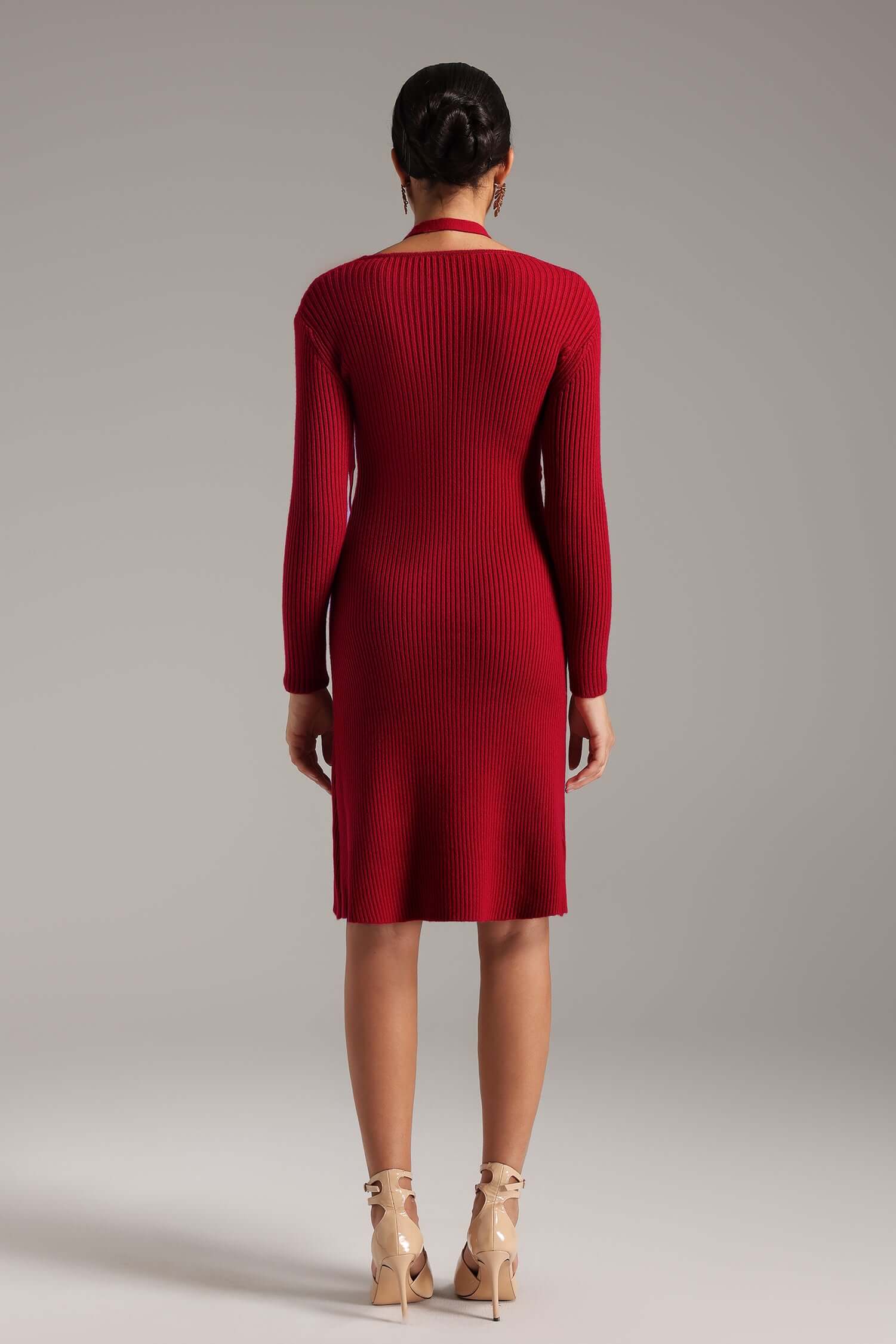 Knitted 3D Flower Dress - Kalie - Image 2