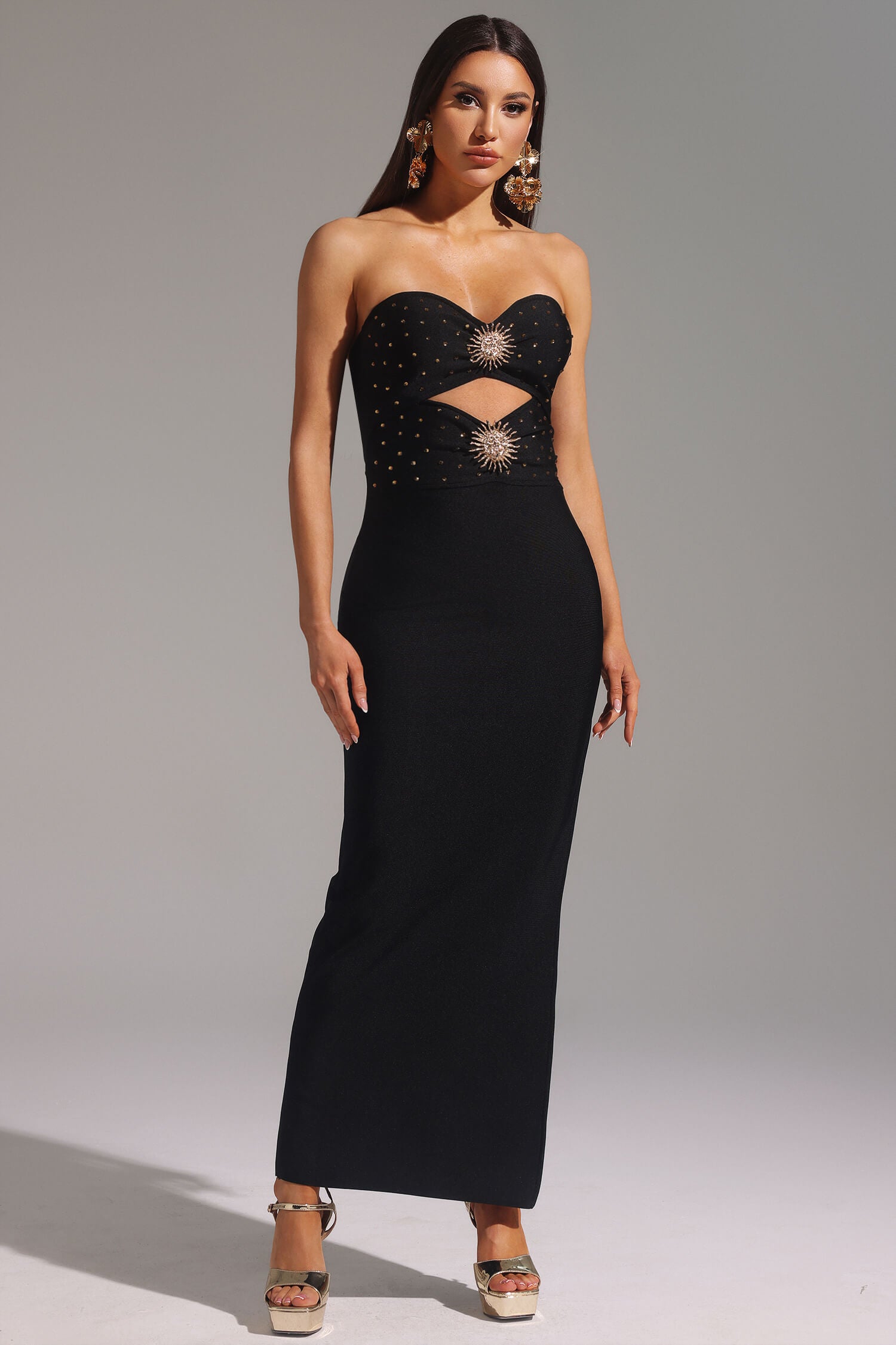 Luxury Formal Evening Maxi Dress