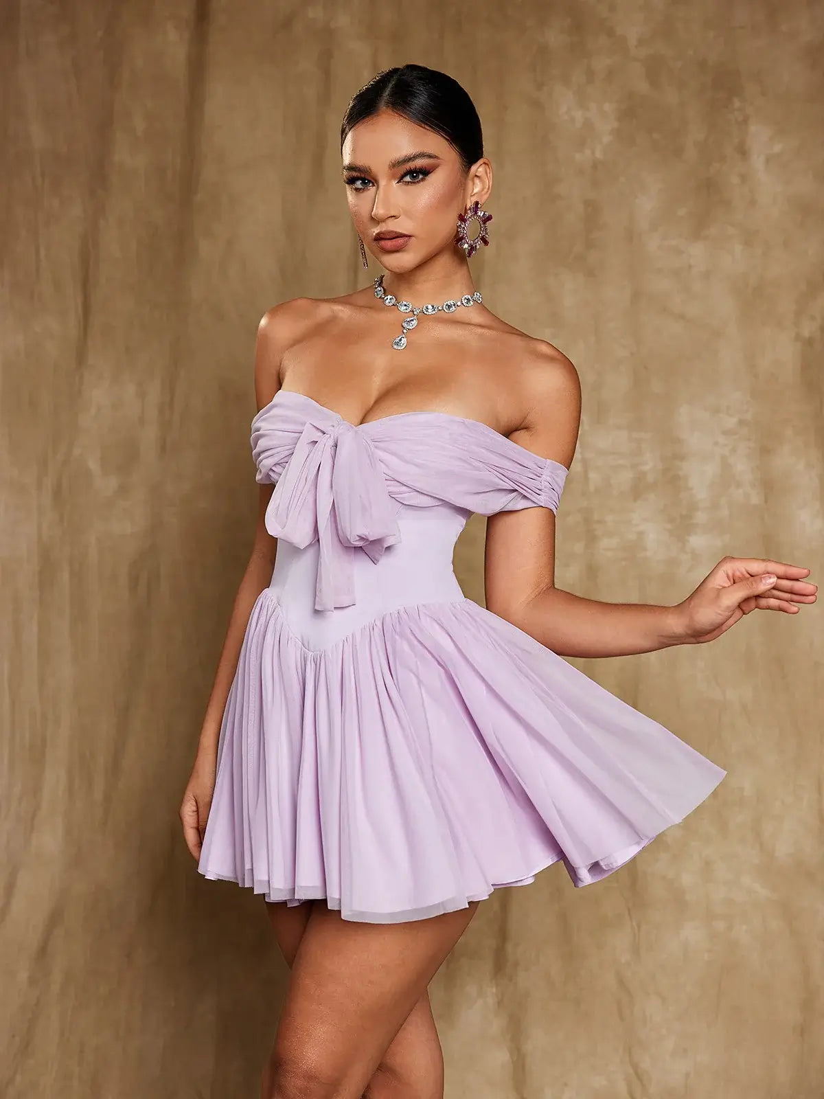 Elegant Women' Mini Dress