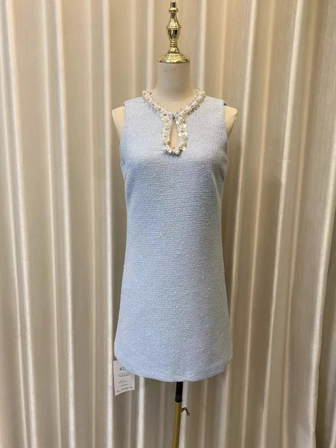 Luxury Women' Sleeveless Mini Dress