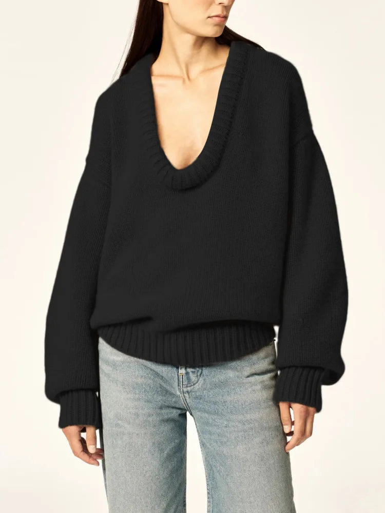 Premium Women' Oversized Knit Sweater