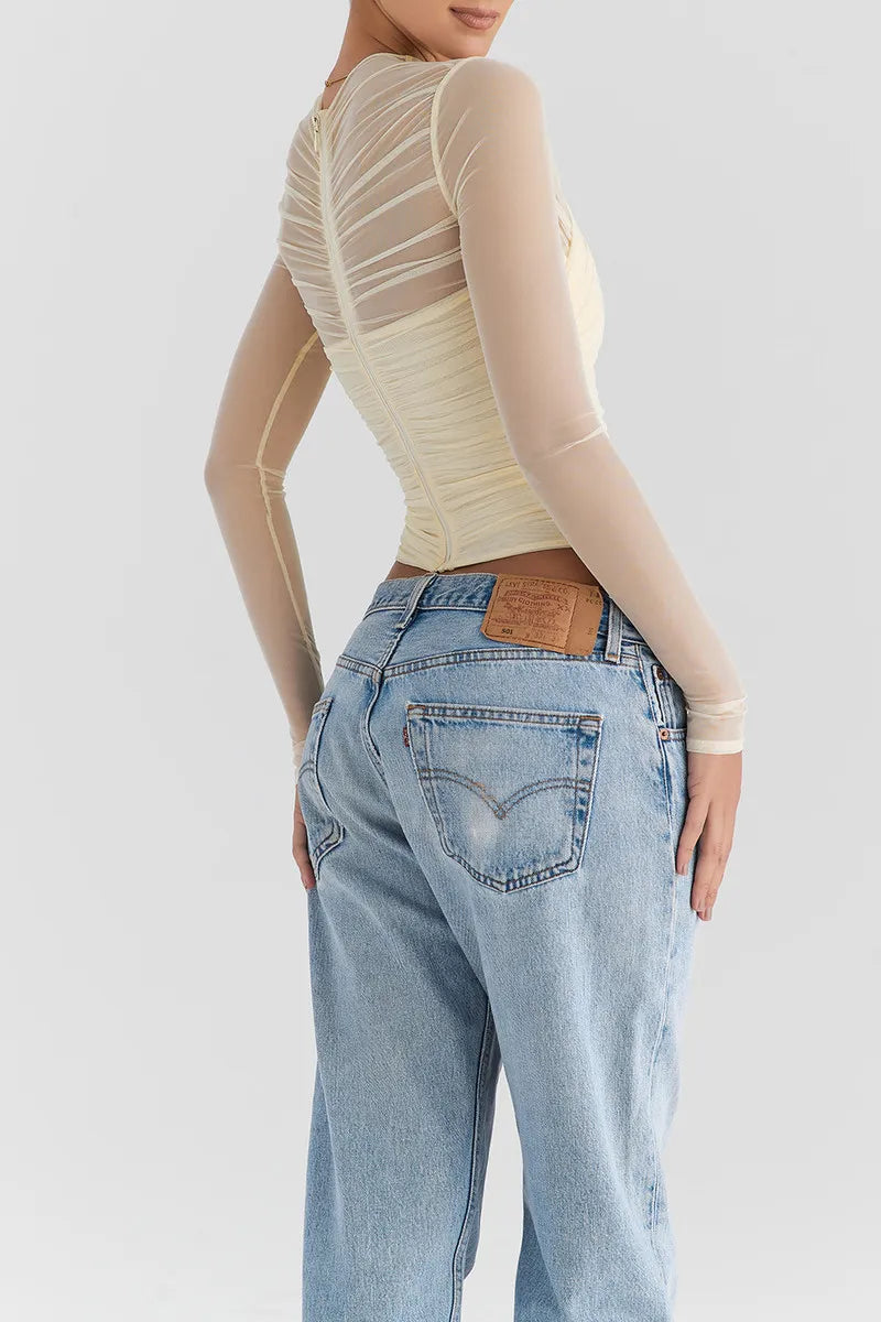 Trendy Women' Long Sleeve Top