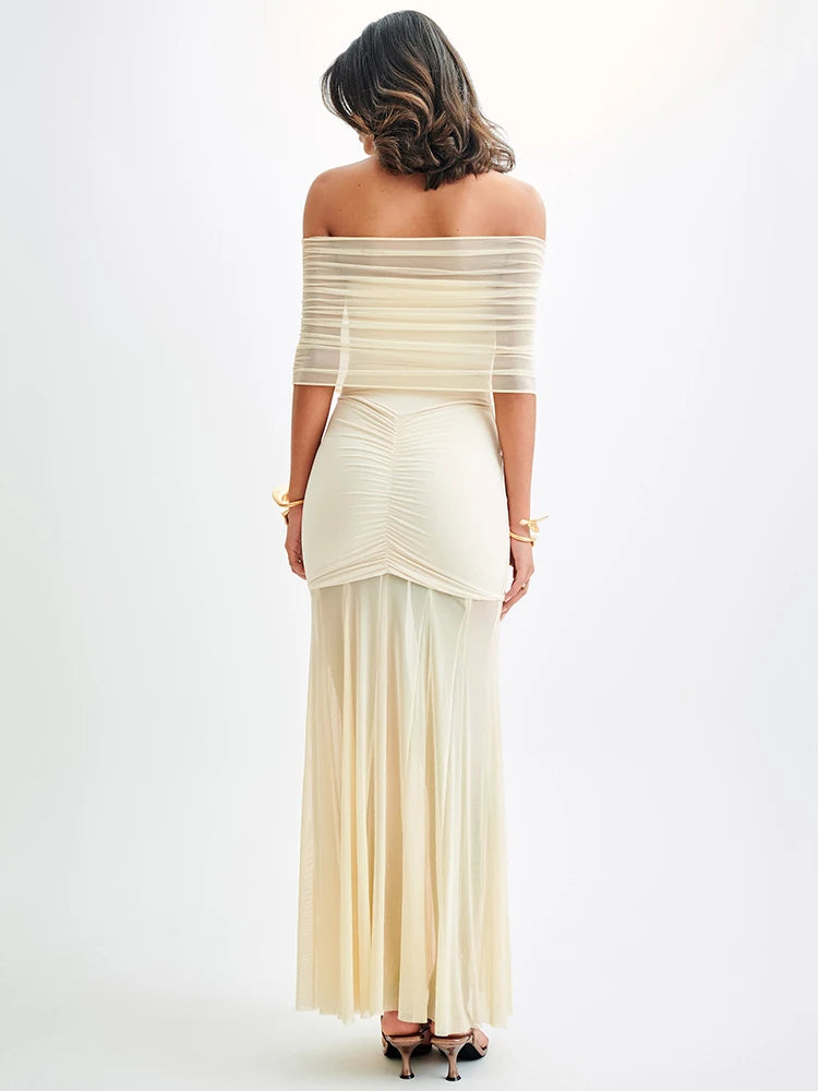 Modern Formal Maxi Dress